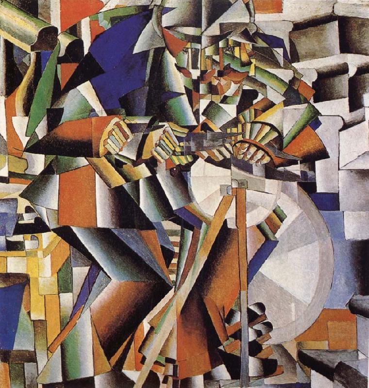 Kazimir Malevich Knife-Grinder oil painting image
